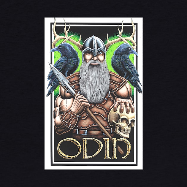 Odin – the All father - color by Stolencheese